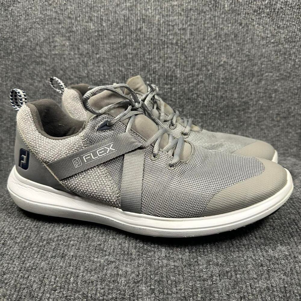 Footjoy Men’s FJ Flex Spikeless Golf Sneakers Hybrid Soft Comfort Golf Shoes 11